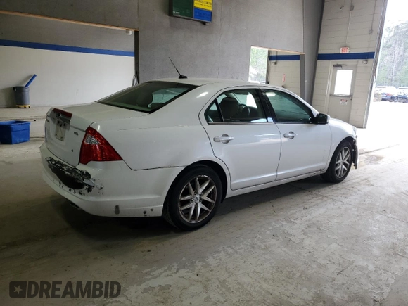 2011 Ford Fusion SEL with VIN 3FAHP0JA6BR316310, listed as a Copart auction lot 50025815 with 140,460 mi miles and Salvage Title. Bid and sale history available at DreamBid. Image 3.