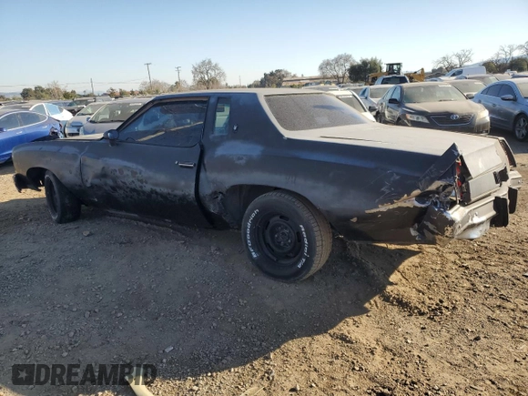 1974 Chevrolet Monte Carlo z VIN 1H57L4Z474911, wystawiony jako Copart lot #42961555 z przebiegiem 76 687 mil mil oraz Szkody całkowita. Historia ofert i sprzedaży dostępna na DreamBid. Obrazek 2.