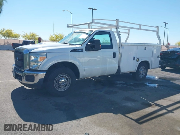 2015 Ford F-250 XL with VIN 1FDBF2A64FEB00678, listed as a IAAI auction lot 42239611 with 108,040 mi miles and . Bid and sale history available at DreamBid. Image 2.