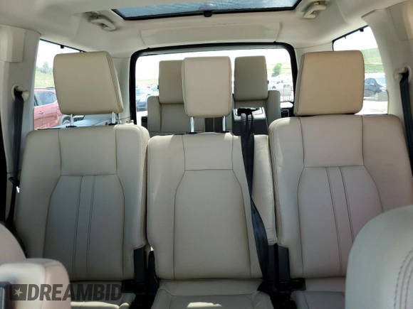 2015 Land Rover LR4 HSE with VIN SALAG2V6XFA744841, listed as a Copart auction lot 61639505 with 77,218 mi miles and Salvage title. Bid and sale history available at DreamBid. Image 10.