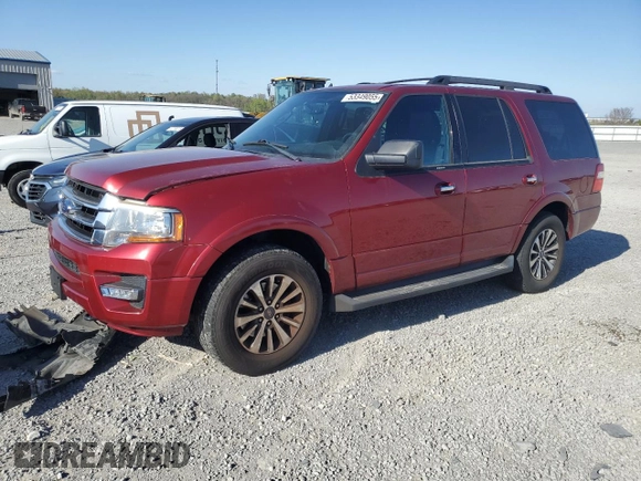 2016 Ford Expedition XLT with VIN 1FMJU1JT4GEF55744, listed as a Copart auction lot 53349055 with 112,021 mi miles and Salvage title. Bid and sale history available at DreamBid. Image 1.