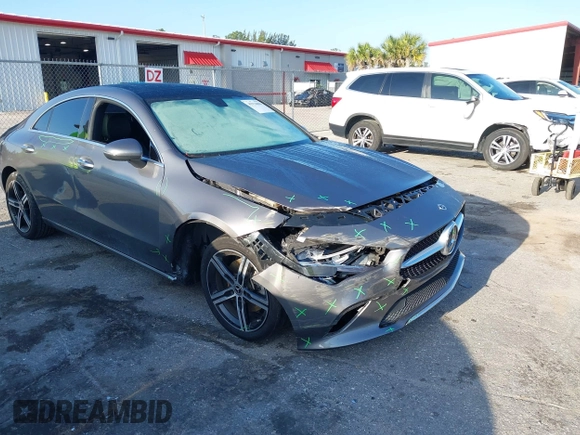 2023 Mercedes-Benz CLA 250 with VIN W1K5J4GB4PN382621, listed as a IAAI auction lot 41976006 with 37,176 mi miles and . Bid and sale history available at DreamBid. Image 6.