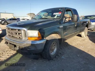 2001 Ford Super Duty F-250 XL with VIN 1FTNX20F91EC66932, listed as a Copart auction lot 83177154 with 258,347 mi miles and Salvage Title. Bid and sale history available at carsss.com. Image 1.