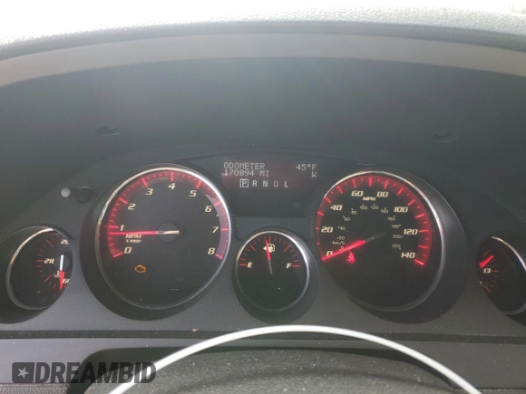 2011 GMC Acadia SLT1 with VIN 1GKKVRED4BJ417861, listed as a Copart auction lot 49662135 with 170,894 mi miles and Salvage Title. Bid and sale history available at carsss.com. Image 9.