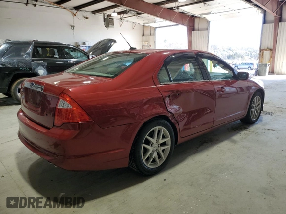 2010 Ford Fusion SEL with VIN 3FAHP0JA9AR260927, listed as a Copart auction lot 53716235 with 92,977 mi miles and Salvage Title. Bid and sale history available at carsss.com. Image 3.