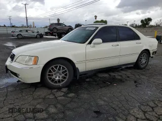 2001 Acura RL w/Navigation System with VIN JH4KA96671C001294, listed as a Copart auction lot 48045935 with 211,930 mi miles and Salvage Title. Bid and sale history available at carsss.com. Image 1.
