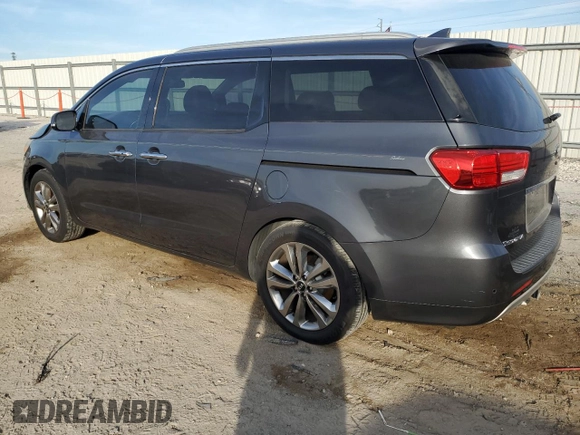 2015 Kia Sedona SX-L with VIN KNDME5C1XF6020296, listed as a Copart auction lot 42625245 with 153,028 mi miles and Salvage Title. Bid and sale history available at DreamBid. Image 2.