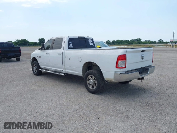 2012 Ram 2500 SLT с VIN 3C6UD5JL5CG114885, выставлен на аукционе IAAI как лот 42497000 с пробегом 231 956 миль миль и . История ставок и продаж доступна на DreamBid. Изображение 3.