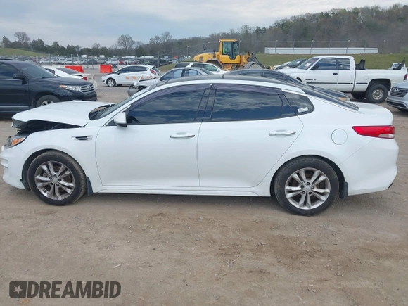 2018 Kia Optima EX with VIN 5XXGU4L3XJG246523, listed as a IAAI auction lot 41904668 with 104,767 mi miles and . Bid and sale history available at carsss.com. Image 14.