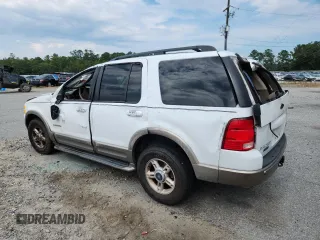 2002 Ford Explorer Eddie Bauer with VIN 1FMDU74W22ZC99899, listed as a Copart auction lot 63443445 with Not provided miles and Salvage title. Bid and sale history available at DreamBid. Image 2.