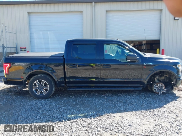 2017 Ford F-150 XL with VIN 1FTEW1CF1HFA70545, listed as a IAAI auction lot 41740423 with 108,245 mi miles and . Bid and sale history available at DreamBid. Image 14.