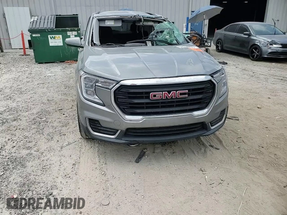 2023 GMC Terrain SLE с VIN 3GKALMEGXPL125985, выставлен на аукционе Copart как лот 57793895 с пробегом 49 669 миль миль и На запчасти • Non repairable. История ставок и продаж доступна на DreamBid. Изображение 14.