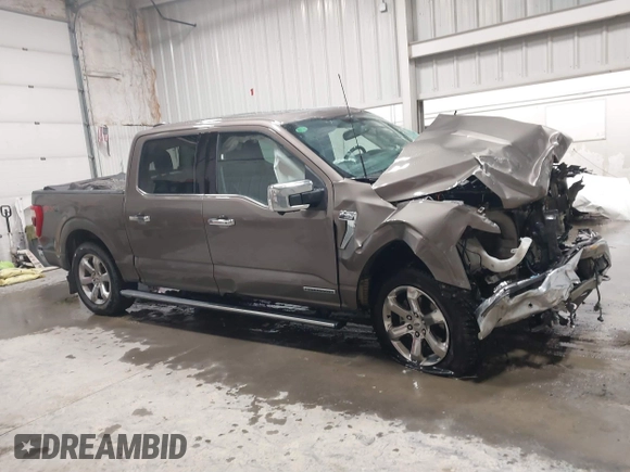 2023 Ford F-150 XL with VIN 1FTFW1ED8PFD27246, listed as a IAAI auction lot 41433637 with 1 mi miles. Bid and sale history available at carsss.com. Image 13.