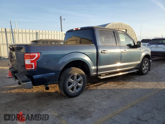 2020 Ford F-150 XL with VIN 1FTEW1C5XLKD88512, listed as a Copart auction lot 87431264 with 40,504 mi miles and Salvage Title. Bid and sale history available at carsss.com. Image 3.