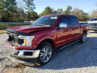 2018 Ford F-150 XL z VIN 1FTEW1C5XJKE55252, wystawiony jako Copart lot #87289074 z przebiegiem 156 609 mil mil oraz Szkoda całkowita • Salvage title. Historia ofert i sprzedaży dostępna na DreamBid. Obrazek 1.