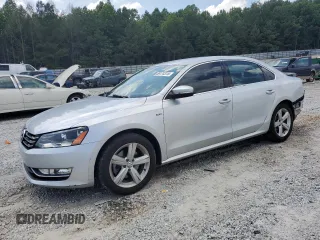 2015 Volkswagen Passat Limited Edition with VIN 1VWAS7A32FC109788, listed as a Copart auction lot 59174315 with 123,013 mi miles and Salvage title. Bid and sale history available at DreamBid. Image 1.