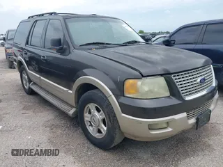 2005 Ford Expedition Eddie Bauer with VIN 1FMFU17505LA15802, listed as a IAAI auction lot 42472169 with 216,292 mi miles and . Bid and sale history available at DreamBid. Image 1.
