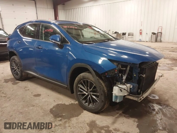 2023 Lexus NX with VIN 2T2GGCEZ4PC025613, listed as a IAAI auction lot 41838858 with 30,011 mi miles. Bid and sale history available at carsss.com. Image 1.