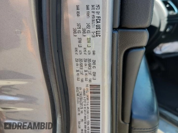 2018 Jeep Grand Cherokee Limited с VIN 1C4RJFBG4JC397178, выставлен на аукционе Copart как лот 62847515 с пробегом 91 922 миль миль и На запчасти • Non repairable. История ставок и продаж доступна на DreamBid. Изображение 13.