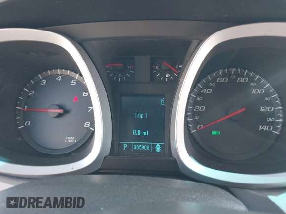 2010 Chevrolet Equinox LT w/1LT with VIN 2CNALDEW5A6216205, listed as a IAAI auction lot 41791077 with 85,908 mi miles. Bid and sale history available at carsss.com. Image 7.