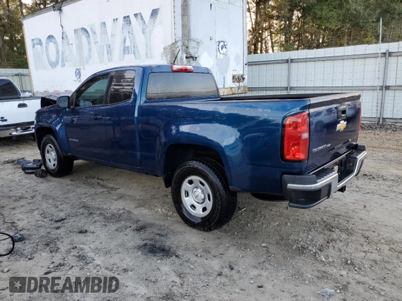 2019 Chevrolet Colorado 2WD Work Truck with VIN 1GCHSBEN4K1120734, listed as a Copart auction lot 85887954 with 122,354 mi miles and Non Repairable. Bid and sale history available at carsss.com. Image 2.