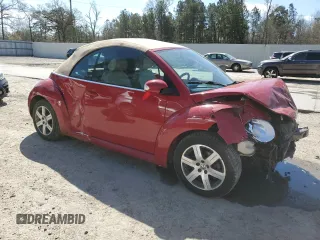2006 Volkswagen Beetle with VIN 3VWRF31Y16M322189, listed as a Copart auction lot 48526315 with 199,796 mi miles and Salvage title. Bid and sale history available at DreamBid. Image 4.