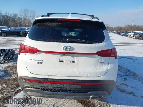 2023 Hyundai Santa Fe XRT with VIN 5NMS6DAJ7PH572862, listed as a IAAI auction lot 41346022 with 23,996 mi miles. Bid and sale history available at carsss.com. Image 17.