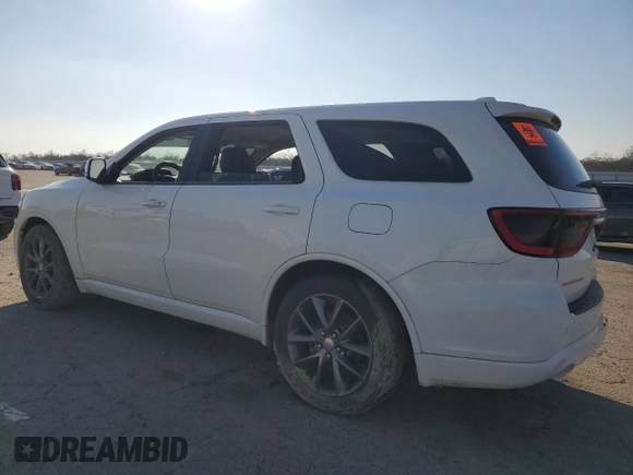 2017 Dodge Durango GT with VIN 1C4RDHDG9HC724281, listed as a Copart auction lot 43383235 with Not Provided miles and Salvage Title. Bid and sale history available at DreamBid. Image 2.