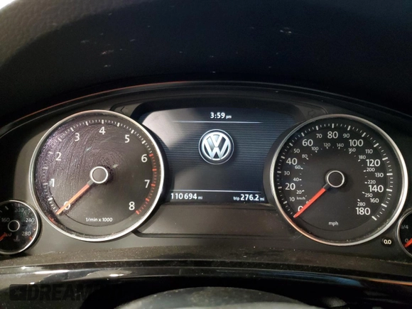 2012 Volkswagen Touareg Exec with VIN WVGEF9BP4CD011823, listed as a Copart auction lot 84063034 with 110,694 mi miles and Non Repairable. Bid and sale history available at DreamBid. Image 9.