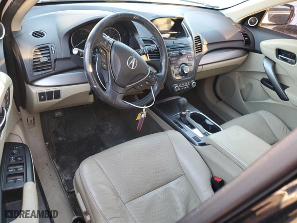 2013 Acura RDX with VIN 5J8TB3H37DL004334, listed as a Copart auction lot 44413725 with 135,206 mi miles and Salvage Title. Bid and sale history available at carsss.com. Image 8.