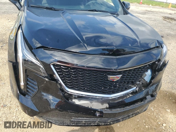 2023 Cadillac XT4 AWD Sport with VIN 1GYFZFR48PF182380, listed as a Copart auction lot 68937594 with 8,400 mi miles and Salvage Title. Bid and sale history available at carsss.com. Image 11.