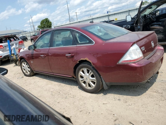 2008 Mercury Sable Premier with VIN 1MEHM42W48G601221, listed as a Copart auction lot 63015965 with 137,885 mi miles and Clean title. Bid and sale history available at DreamBid. Image 2.