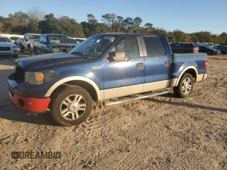 2008 Ford F-150 XLT with VIN 1FTPW12V88FA83343, listed as a Copart auction lot 88690395 with 297,928 mi miles and Salvage Title. Bid and sale history available at carsss.com. Image 1.