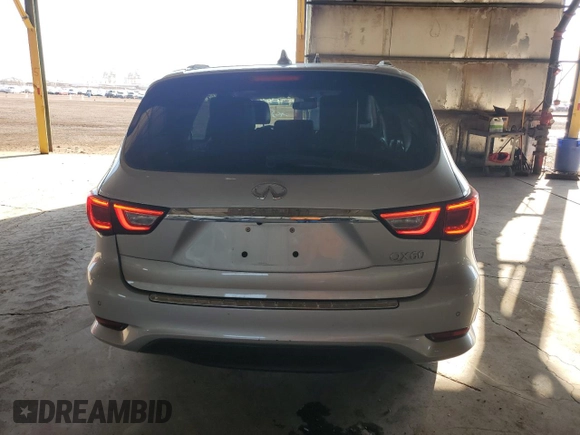 2018 Infiniti QX60 with VIN 5N1DL0MN0JC514229, listed as a Copart auction lot 75776824 with 72,564 mi miles and Salvage Title. Bid and sale history available at DreamBid. Image 6.