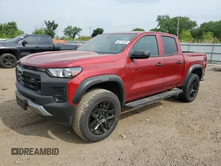 2024 Chevrolet Colorado 4WD Trail Boss with VIN 1GCPTEEK5R1261368, listed as a Copart auction lot 60713245 with Not provided miles and Salvage title. Bid and sale history available at DreamBid. Image 1.