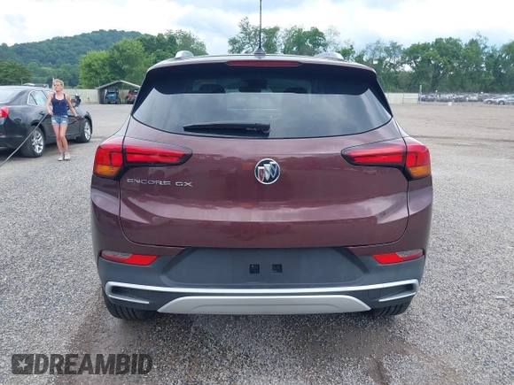 2022 Buick Encore GX Select с VIN KL4MMDSL9NB045853, выставлен на аукционе IAAI как лот 42613332 с пробегом 6 149 миль миль и . История ставок и продаж доступна на DreamBid. Изображение 16.