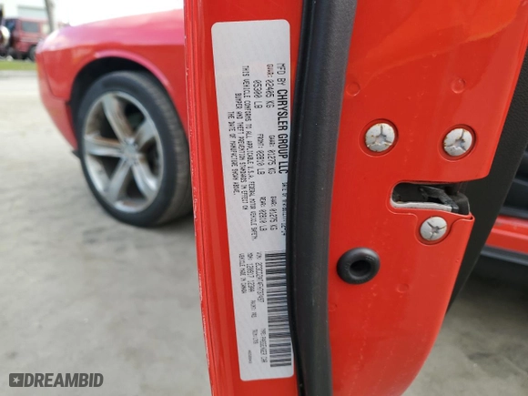 2015 Dodge Challenger R/T with VIN 2C3CDZAT4FH737497, listed as a Copart auction lot 42620365 with 67,579 mi miles and Salvage Title. Bid and sale history available at carsss.com. Image 14.