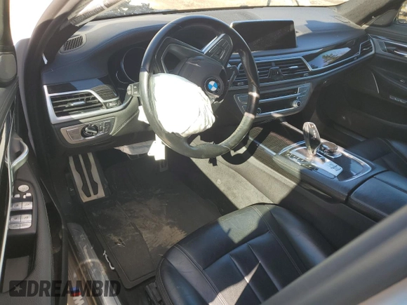 2018 BMW 7 Series 740i with VIN WBA7E2C59JG743247, listed as a Copart auction lot 88777325 with 69,071 mi miles and Salvage Title. Bid and sale history available at carsss.com. Image 8.