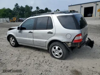 2002 Mercedes-Benz M-Class with VIN 4JGAB54E02A290444, listed as a Copart auction lot 88988025 with 197,816 mi miles and Non Repairable. Bid and sale history available at carsss.com. Image 2.