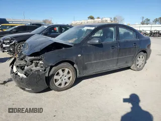 2007 Mazda Mazda3 i Sport with VIN JM1BK12F871622148, listed as a Copart auction lot 47227825 with 202,180 mi miles and Salvage Title. Bid and sale history available at carsss.com. Image 1.
