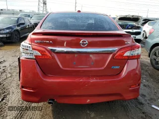 2014 Nissan Sentra SR with VIN 3N1AB7AP0EY311768, listed as a Copart auction lot 46536115 with 83,057 mi miles and Salvage Title. Bid and sale history available at DreamBid. Image 6.