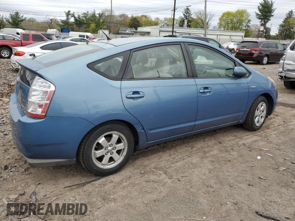 2008 Toyota Prius with VIN JTDKB20U287771418, listed as a Copart auction lot 53076135 with 128,719 mi miles and Salvage Title. Bid and sale history available at DreamBid. Image 3.