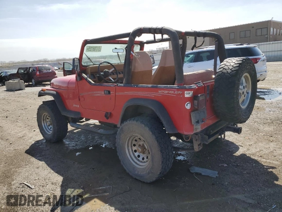 1993 Jeep Wrangler with VIN 1J4FY29S5PP239056, listed as a Copart auction lot 51708125 with 172,597 mi miles and Clean Title. Bid and sale history available at carsss.com. Image 2.