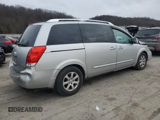 2009 Nissan Quest S with VIN 5N1BV28U99N106407, listed as a Copart auction lot 82570734 with 140,772 mi miles and Salvage Title. Bid and sale history available at carsss.com. Image 3.