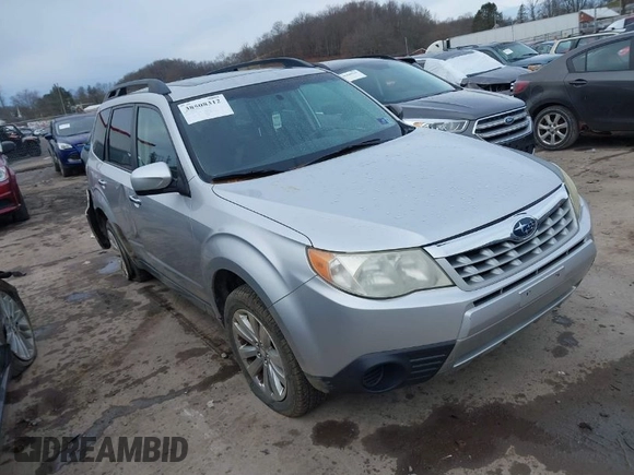2011 Subaru Forester 2.5X Premium with VIN JF2SHACCXBH718187, listed as a IAAI auction lot 38508312 with 219,724 mi miles. Bid and sale history available at carsss.com. Image 1.