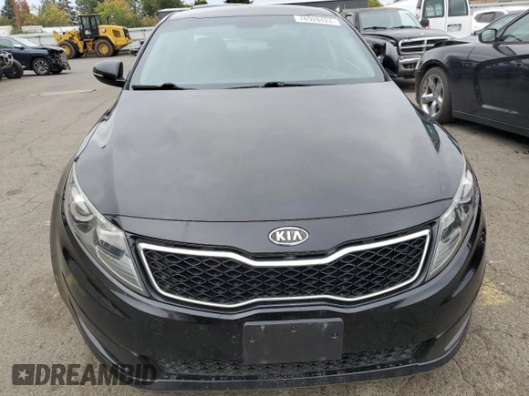 2011 Kia Optima EX with VIN KNAGN4A66B5085486, listed as a Copart auction lot 76928424 with 153,610 mi miles and Salvage Title. Bid and sale history available at carsss.com. Image 5.