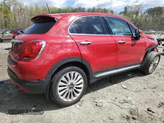 2016 FIAT 500X Lounge z VIN ZFBCFYDT4GP389082, wystawiony jako Copart lot #53291915 z przebiegiem 117 153 mil mil oraz Szkoda całkowita • Salvage title. Historia ofert i sprzedaży dostępna na DreamBid. Obrazek 3.