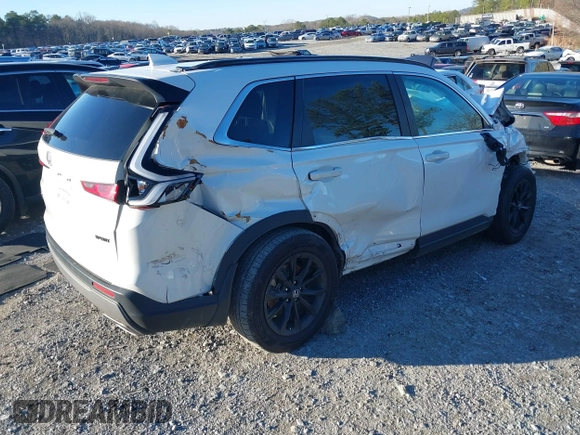2024 Honda CR-V Sport with VIN 7FARS5H50RE009279, listed as a IAAI auction lot 41199281 with 43,064 mi miles and . Bid and sale history available at DreamBid. Image 4.