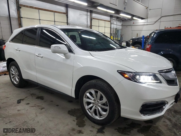 2017 Acura RDX with VIN 5J8TB4H34HL010331, listed as a Copart auction lot 44544955 with 44,040 mi miles and Salvage Title. Bid and sale history available at carsss.com. Image 4.