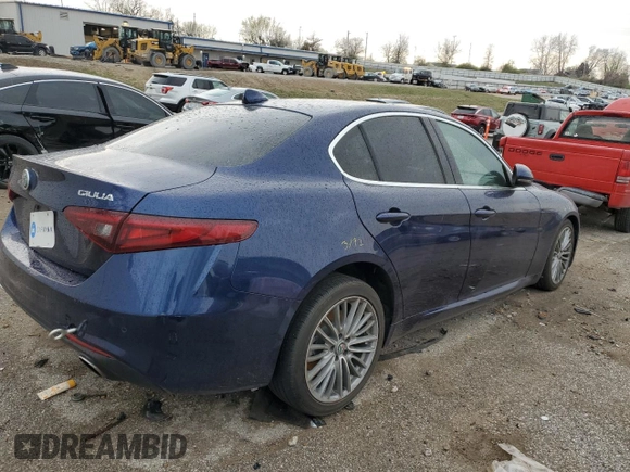 2018 Alfa Romeo Giulia Ti Lusso z VIN ZARFAEEN6J7565537, wystawiony jako Copart lot #49831095 z przebiegiem 71 881 mil mil oraz Szkoda całkowita • Salvage title. Historia ofert i sprzedaży dostępna na DreamBid. Obrazek 3.